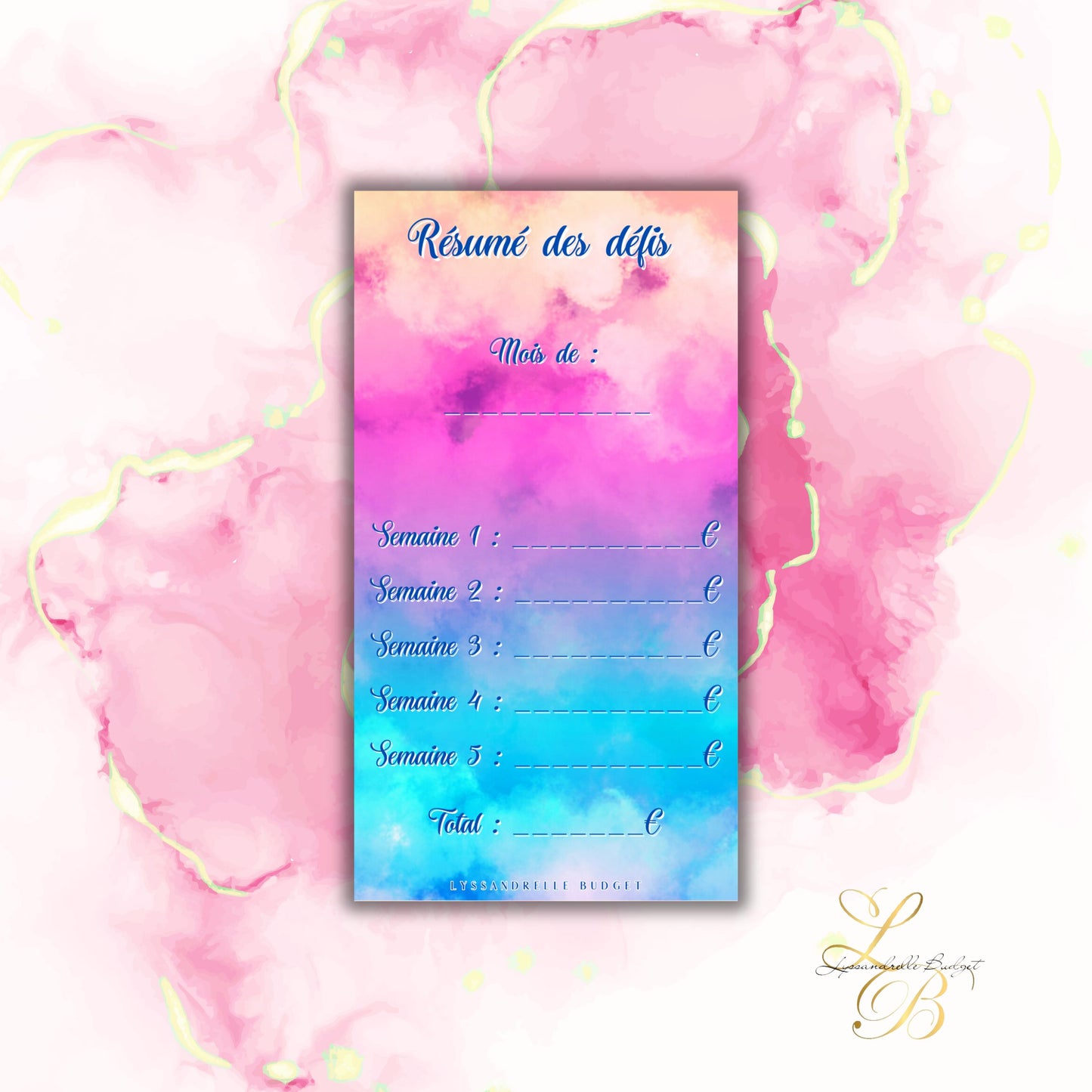 Fiche résumé des Défis