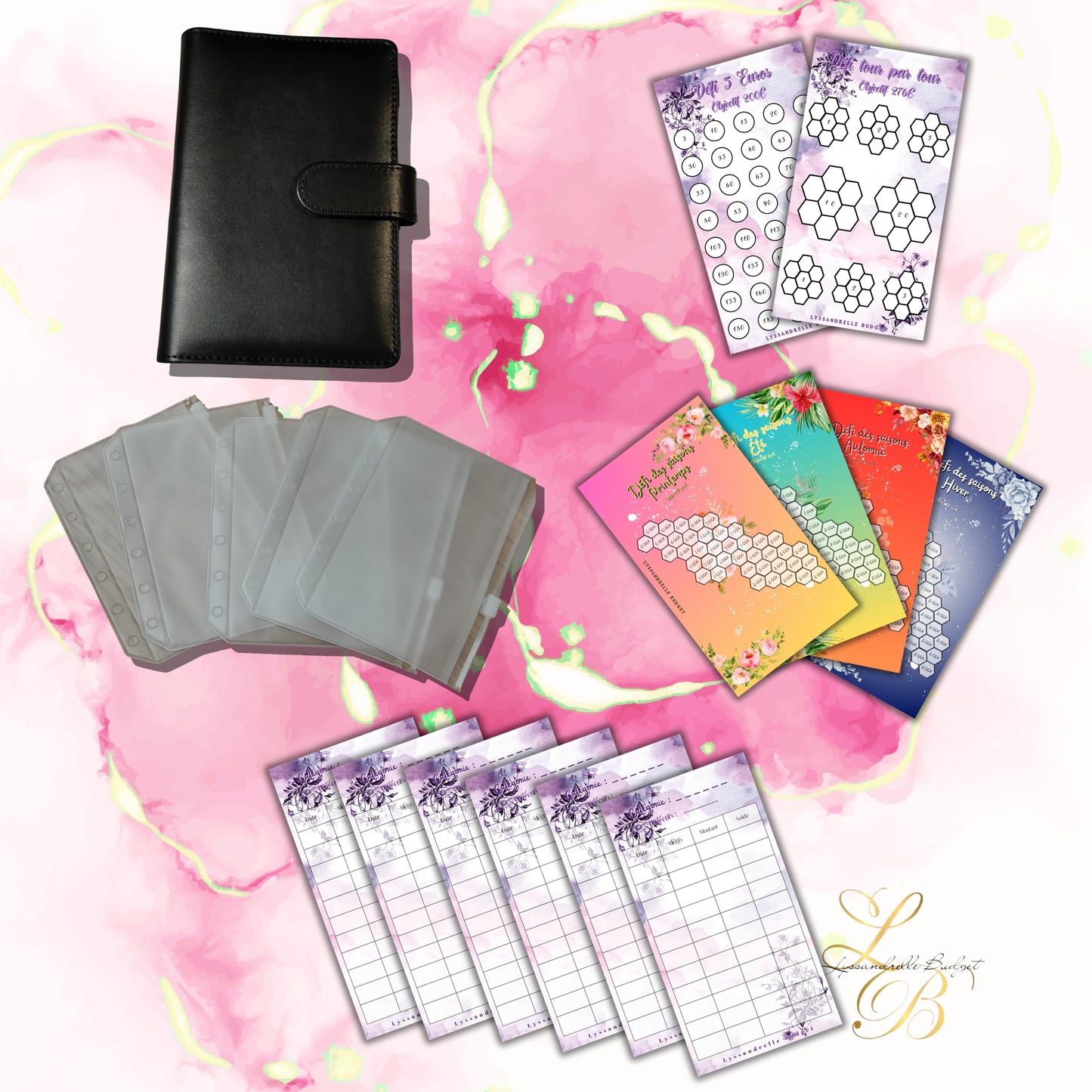 Kit Débutant Nuages violet