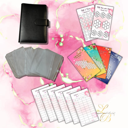 Kit débutant Cœurs rose