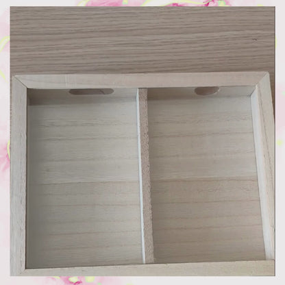 Tirelire Japonaise en bois - Artisanale & Réutilisable